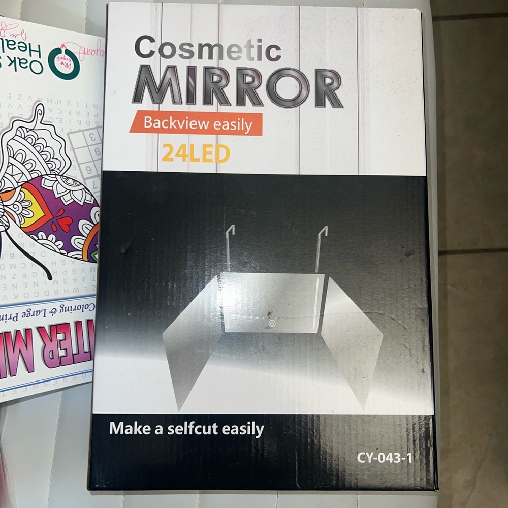 Cosmetic Mirror with 24 LED Lights